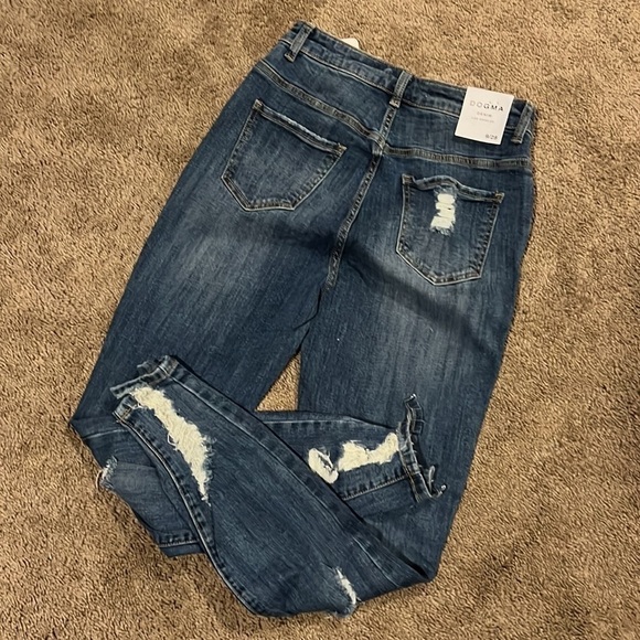 Dogma Skinny Blue Jeans - Picture 4 of 5